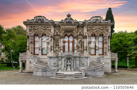 Ihlamur Pavilion, a former imperial Ottoman summer pavilion, located in Nisantasi Ihlamur Yolu street, Istanbul, Turkey 110505646