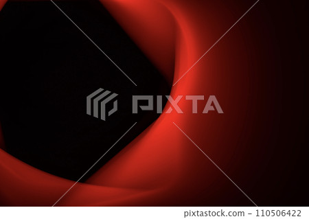 Red abstract circle background with black hole. Design element for brochures, advertising, presentations, websites and other graphic designer work. Red abstract circle background with black hole. Design element for brochures, advertising, presentations, websites and other graphic designer work. 110506422