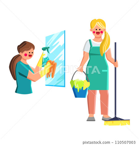 clean house service vector 110507003
