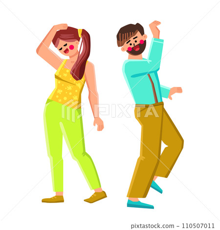 couple party vector 110507011