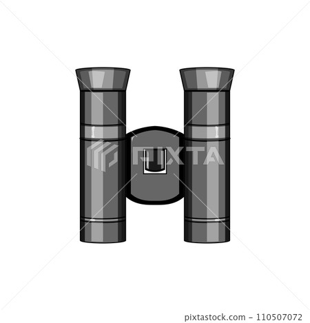 optical binoculars cartoon vector illustration optical binoculars cartoon vector illustration 110507072