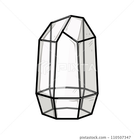 decor terrarium glass cartoon vector illustration decor terrarium glass cartoon vector illustration 110507347