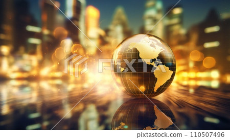 business and world economy is on trend 110507496