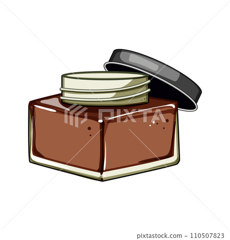wax shoe polish cream cartoon vector illustration 110507823