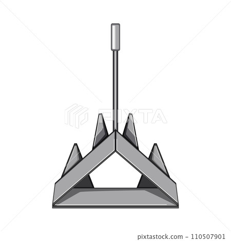 marine boat anchor cartoon vector illustration 110507901