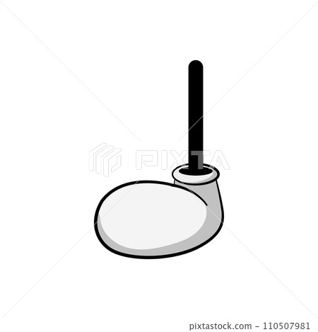 glove cartoon leg cartoon vector illustration 110507981