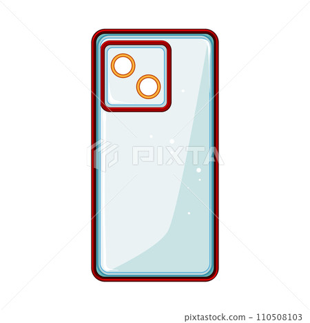 communication phone box cartoon vector illustration 110508103