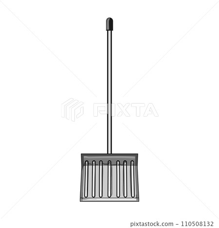 winter snow shovel cartoon vector illustration winter snow shovel cartoon vector illustration 110508132
