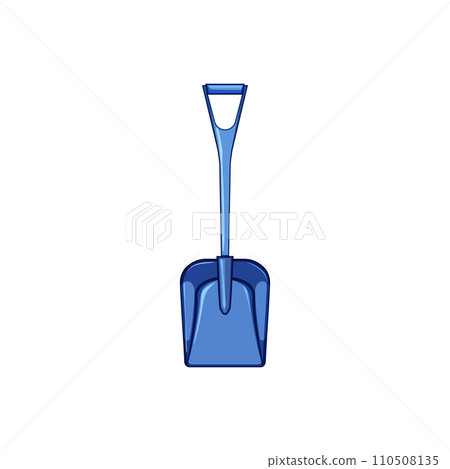 storm snow shovel cartoon vector illustration storm snow shovel cartoon vector illustration 110508135
