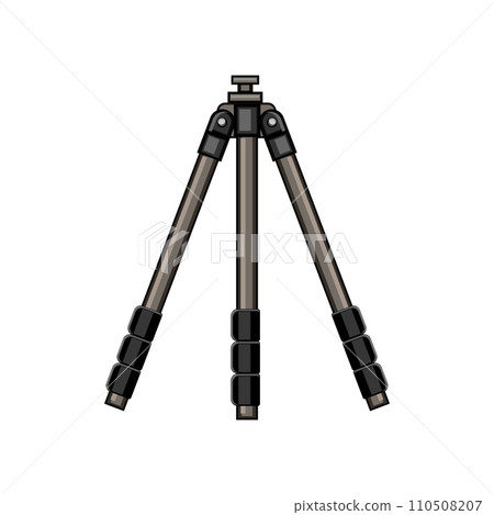 black tripod camera cartoon vector illustration black tripod camera cartoon vector illustration 110508207