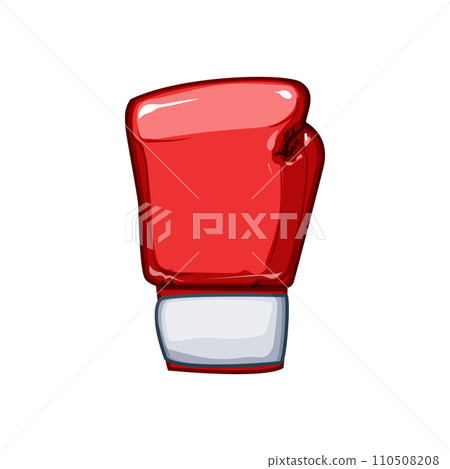punch boxing gloves cartoon vector illustration punch boxing gloves cartoon vector illustration 110508208