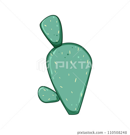 flower cactus cartoon vector illustration flower cactus cartoon vector illustration 110508248