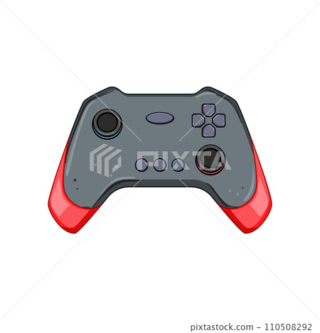 gaming gamepad cartoon vector illustration gaming gamepad cartoon vector illustration 110508292