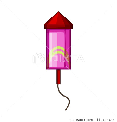 new firework rocket cartoon vector illustration new firework rocket cartoon vector illustration 110508382