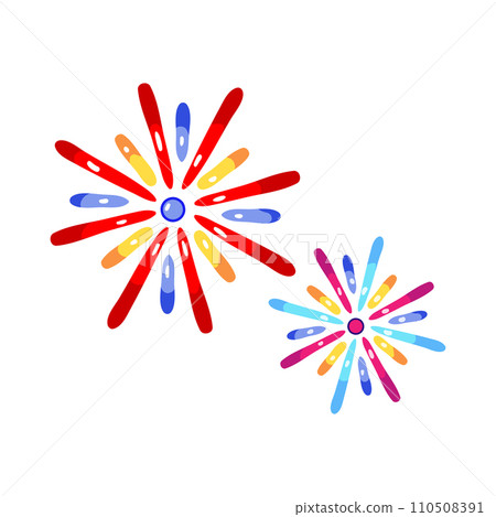 light firework cartoon vector illustration light firework cartoon vector illustration 110508391