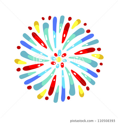 celebrate firework cartoon vector illustration celebrate firework cartoon vector illustration 110508393