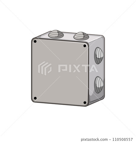 switch junction box cartoon vector illustration 110508557