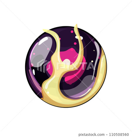 glass magic ball sphere cartoon vector illustration glass magic ball sphere cartoon vector illustration 110508560