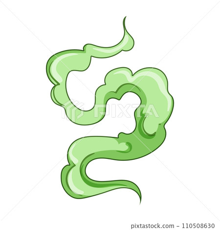 stink smell fart cartoon vector illustration 110508630