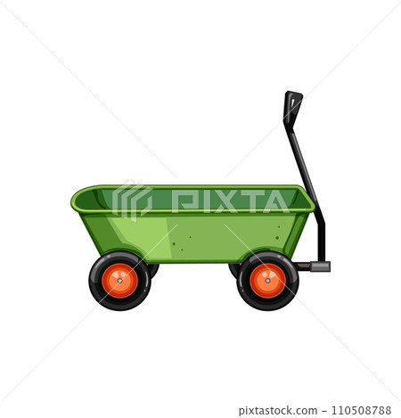 wheel wheelbarrow cartoon vector illustration wheel wheelbarrow cartoon vector illustration 110508788