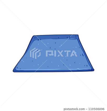 textile wool carpet cartoon vector illustration 110508896