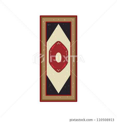home wool carpet cartoon vector illustration 110508913