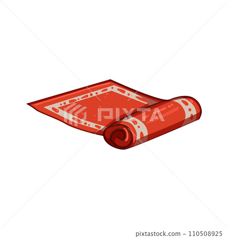 material wool carpet cartoon vector illustration material wool carpet cartoon vector illustration 110508925