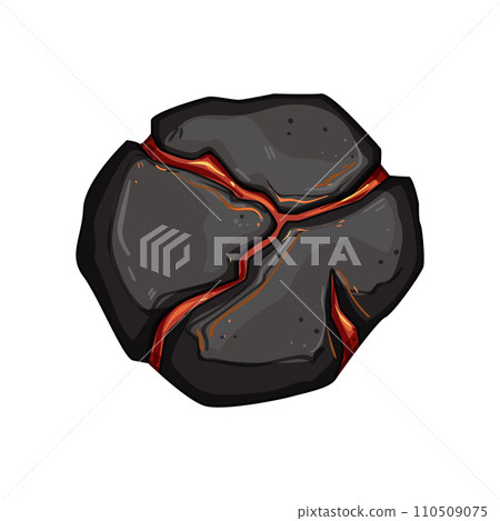 effect fire ball cartoon vector illustration 110509075