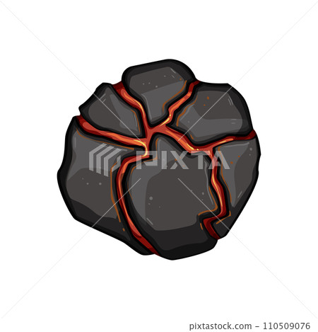 meteor fire ball cartoon vector illustration meteor fire ball cartoon vector illustration 110509076
