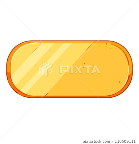 level gold game button cartoon vector illustration 110509111