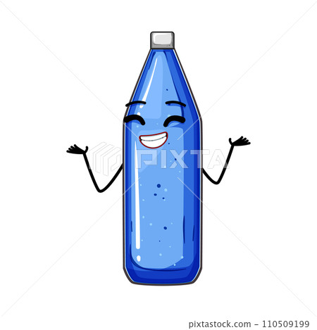 drink soda bottle character cartoon vector illustration drink soda bottle character cartoon vector illustration 110509199