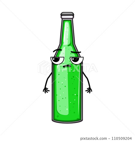 cola soda bottle character cartoon vector illustration cola soda bottle character cartoon vector illustration 110509204