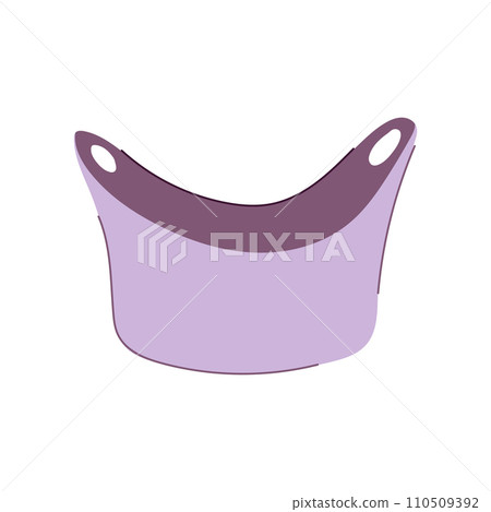 soapy basin plastic cartoon vector illustration 110509392