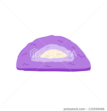 color bath mat cartoon vector illustration 110509406