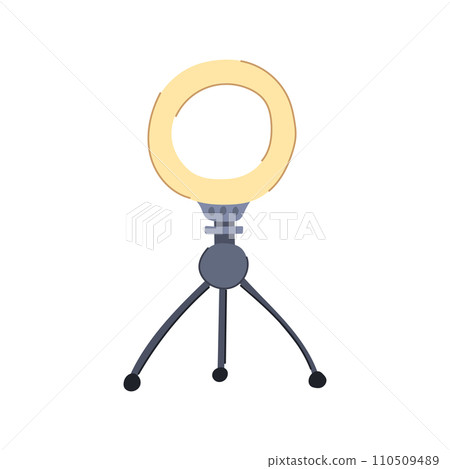 circle light ring cartoon vector illustration circle light ring cartoon vector illustration 110509489