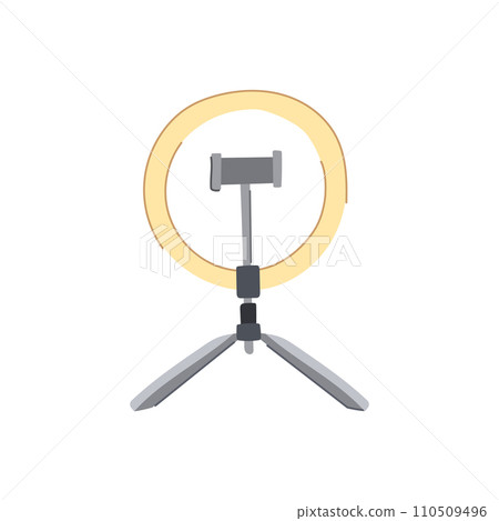 glow light ring cartoon vector illustration glow light ring cartoon vector illustration 110509496