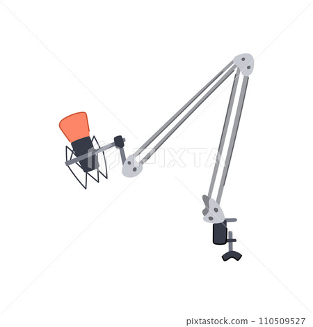 mike microphone stand cartoon vector illustration mike microphone stand cartoon vector illustration 110509527
