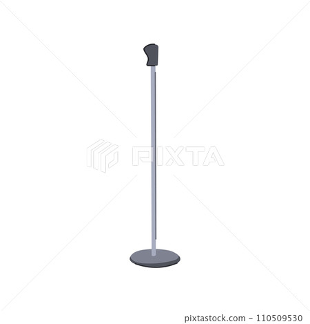 vintage microphone stand cartoon vector illustration vintage microphone stand cartoon vector illustration 110509530