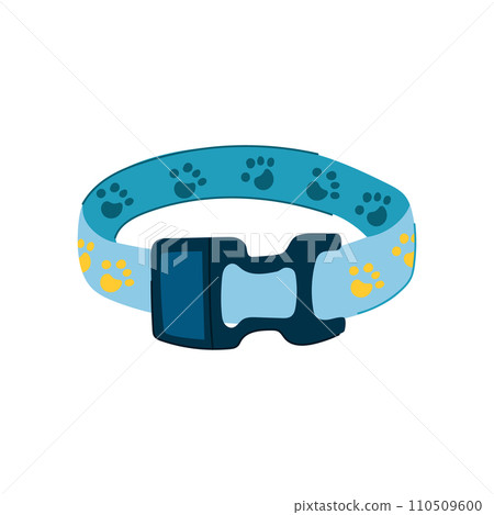 doggy pet collar cartoon vector illustration doggy pet collar cartoon vector illustration 110509600