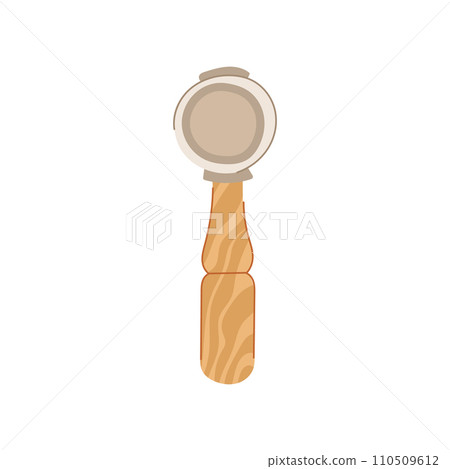 bar portafilter coffee cartoon vector illustration bar portafilter coffee cartoon vector illustration 110509612