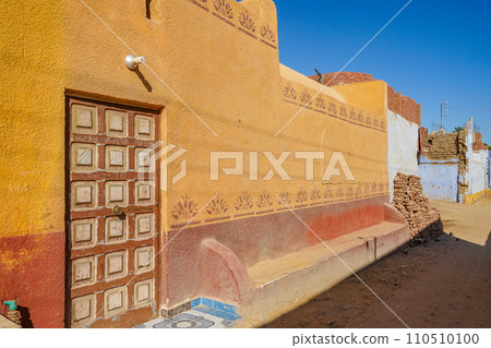 努比亞村莊風景 110510100