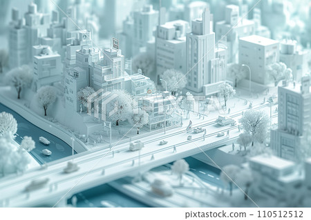 未來城市模型AI影像 110512512
