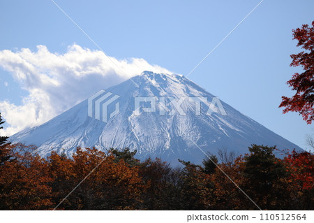 富士山在秋天 110512564