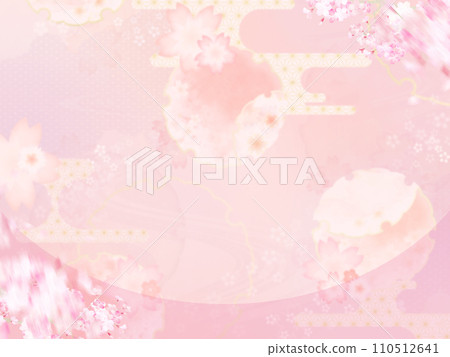 Japanese style background inspired by spring Japanese style background inspired by spring 110512641