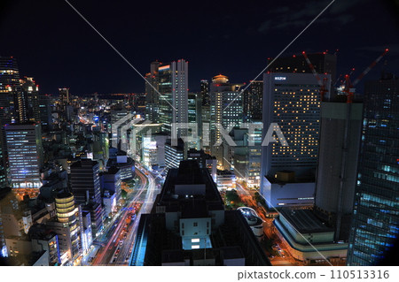 Night view from Osaka Station 3rd Building Night view from Osaka Station 3rd Building 110513316
