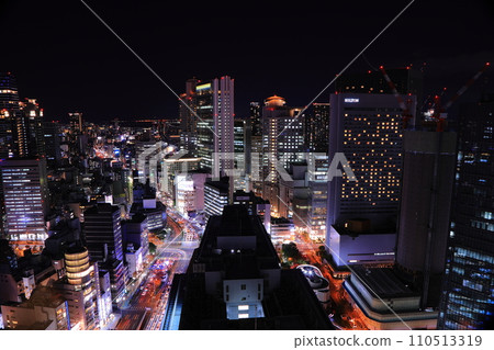Night view from Osaka Station 3rd Building Night view from Osaka Station 3rd Building 110513319
