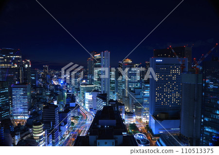 Night view from Osaka Station 3rd Building Night view from Osaka Station 3rd Building 110513375