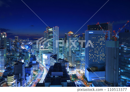 Night view from Osaka Station 3rd Building Night view from Osaka Station 3rd Building 110513377