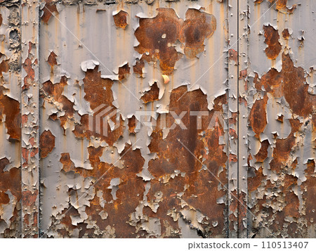 生鏽的鐵牆 110513407
