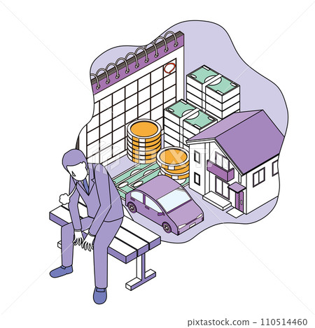 房貸車貸困難重重的商人 110514460